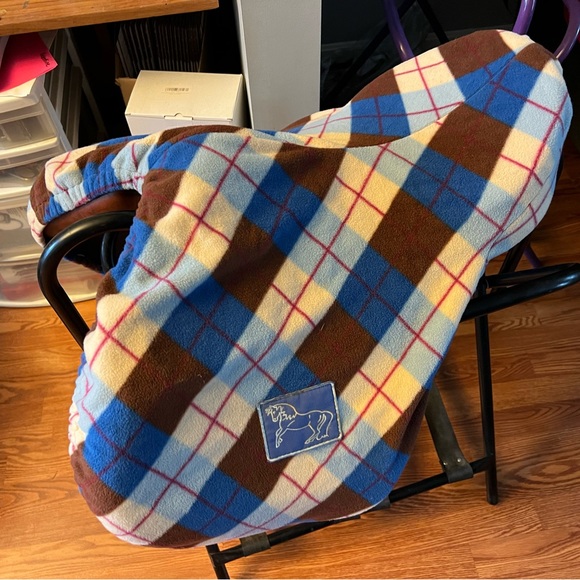 Other - Plaid - EOS fleece saddle cover used